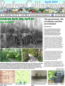 April 2014 news stories from the Renfrew-Collingwood neighbourhood in East Vancouver. Local news on events, people, history, eating out, recreation, arts & culture.