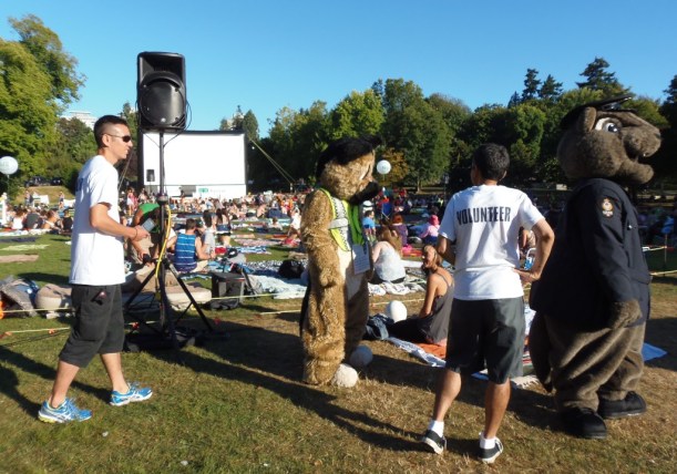 Picnic and Movie at Gaston Park