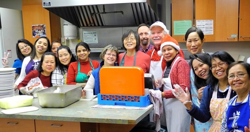 The early morning crew is ready to spring into action. Photo by Richard Berwick