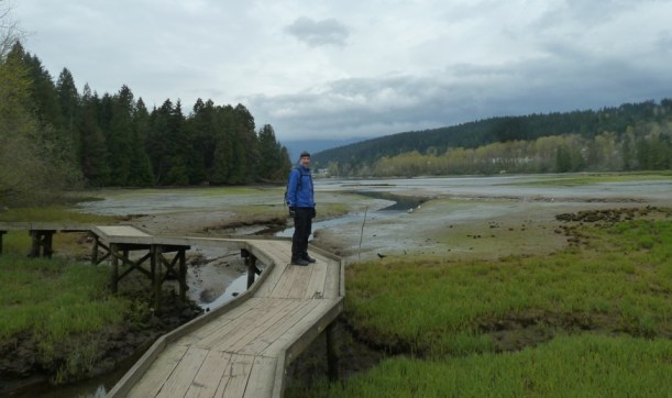 It’s a leisurely walk over boardwalk and trail.