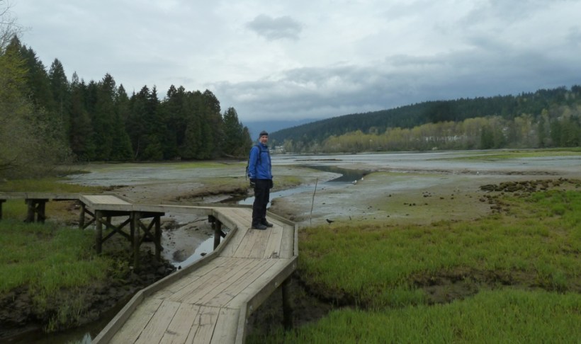 It’s a leisurely walk over boardwalk and trail.