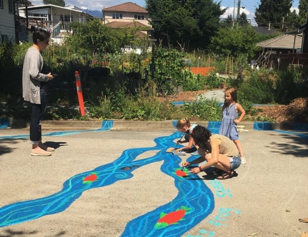 Lost Streams Mural by Still Moon Arts