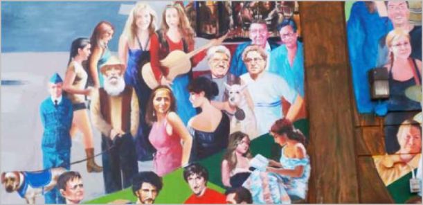 Veterans Memorial Mural of Grandview-Collingwood Legion, Branch #179