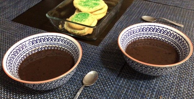 Red bean soup is a traditional dessert served at the end of Chinese banquets and family dinners. Photo by Trevor Molag