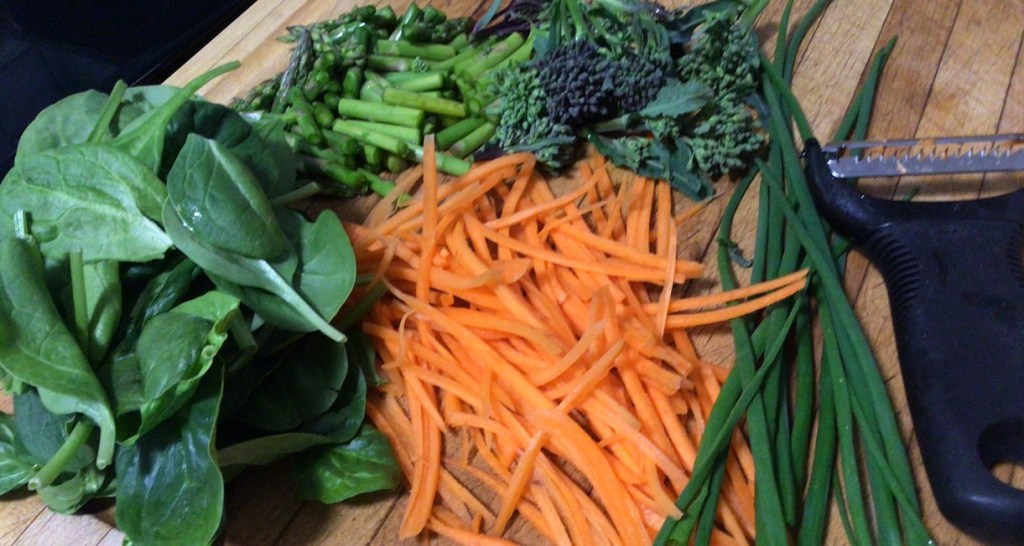 Fresh, in-season vegetables are packed with nutrients and fibre that are essential for heart health. Photo by Julie Cheng